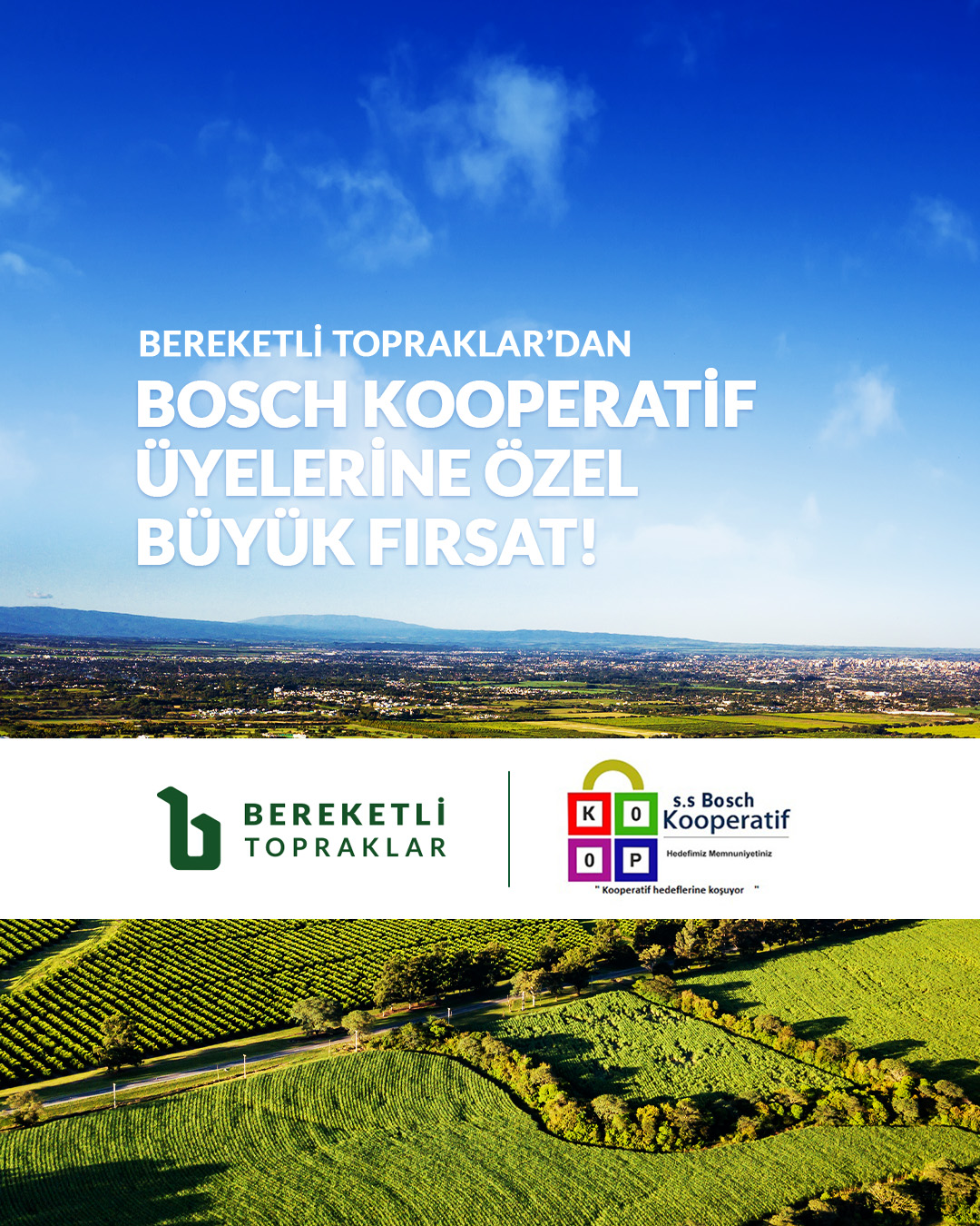 Bereketli Topraklar’dan Bosch Çalışanlarına Özel Yatırım Fırsatları