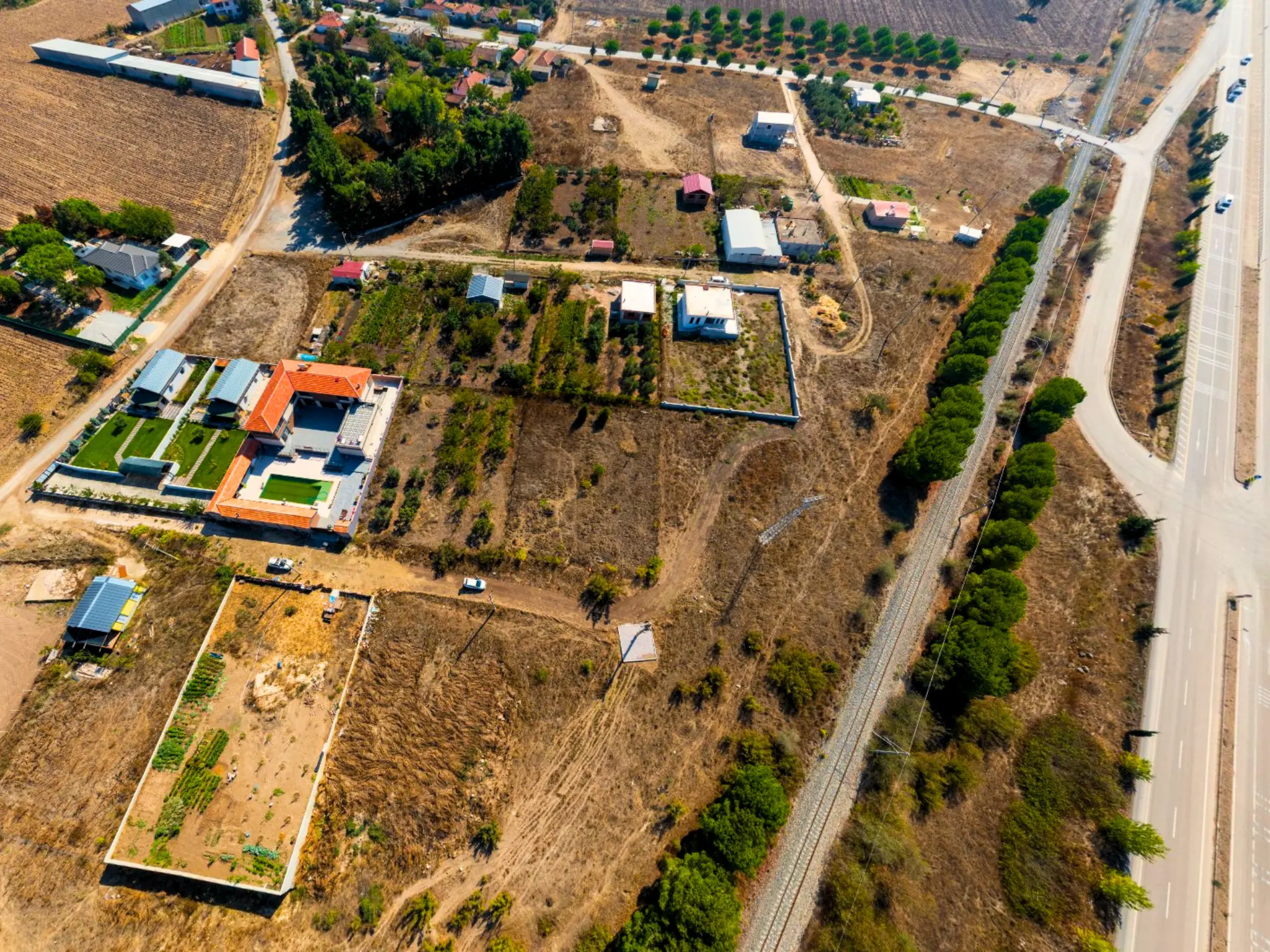 Kepekler arsa parsel sınır çizimleri harita